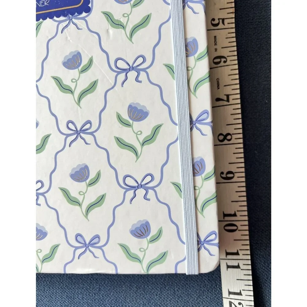 2026 Planner BLUE BOWS FLOWER Daily Weekly Weekly Planning Note 9